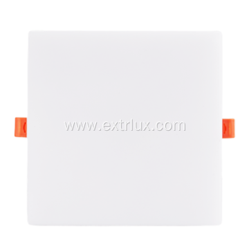 22w square iron frameless adjustable hole-size panel light